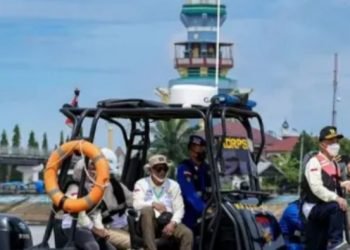 Kadis PUPR Jambi hadiri pencanangan Sungai Batanghari Bersih 2022, Rabu (8/3/2023). (Dok, Jernih)