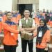 Pj Bupati Muaro Jambi membuka secara langsung pelatihan pengembangan kapasitas tim reaksi cepat (TRC) Badan Penanggulangan Bencana Daerah (BPBD) Kabupaten Muaro jambi, Minggu (12/03/2023) bertempat di Hotel Ratu Jambi. (Dok. Diskominfo Muaro Jambi)