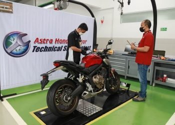 Salah satu teknisi handal bertaraf internasional yang akan berkompetisi di Honda Asia & Oceania Motorcycle Technician Skill Contest 2023 pada tanggal 22-24 Mei 2023. (Dok. AHASS - Sinsen Jambi)