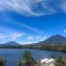 Danau Pauh yang dikelilingi Gunung Masurai, Bukit Sumbing dan Bukit Nilo. (Foto: Riky - Pariwarajambi)