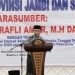 Gubernur pada acara Pelantikan dan Seminar Nasional DPD RKLA Provinsi Jambi, di Gedung Maulidia Convention Center, Pematang Sulur Kota Jambi, Kamis (01/06/2023). (Foto: Diskominfo/Erit)