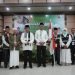 Pelepasan jemaah haji Embarkasi antara Provinsi jambi tahun 1444 Hijriah, dari Kabupaten Bungo dan Tebo Jambi dengan jumlah jemaah 374, kloter 22, di asrama Haji Jambi, Minggu Dini hari (11/06/2023). (Foto : Novriansah -Kominfo)