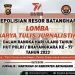 Flyer lomba karya tilis jurnalistik Polres Batanghari. [Dok: Humas Polres Batanghari]