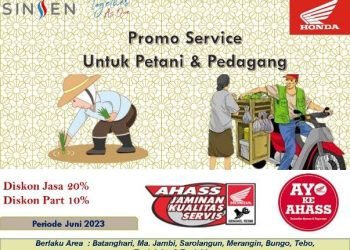 Banner Promo Servis Khusus Petani dan Pedagang. (Dok. Sinsen)