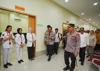 Kapolri pada peresmian RS Bhayangkara tingkat II Mas Kadiran di Kota Medan, Rabu (5/7/2023).(Dok. Humas Polda Jambi)