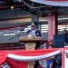 Wagub Jambi, Abdullah Sani pada penutupan Porprov XXIII (Ke-23) Provinsi Jambi Tahun 2023, t di Stadion Tri Lomba Juang KONI, Kota Jambi, Minggu, (16/07/2023). (Dok . Sopbirin -Kominfo)