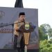 Gubernur saat Pembukaan Festival Candi di Kabupaten Muaro Jambi Tahun 2023,  di Danau Gatal Desa Pematang Jering  Kab. Muaro Jambi, Minggu (30/07/2023). (Dok. Novriansah - Kominfo)