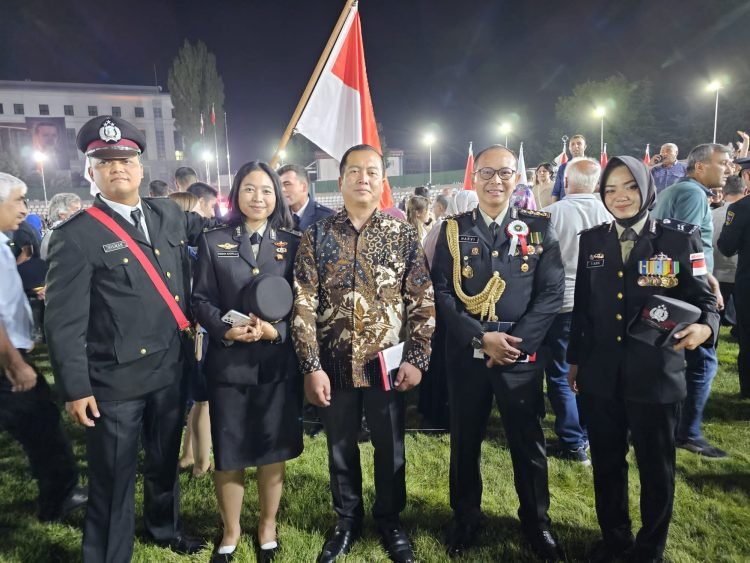 Anggota Polri Diwisuda Langsung Presiden Erdogan Usai Ikuti Pendidikan 2 Tahun di Turki, Rabu, (26/07/2023) (Dok. Div Humas Polri)