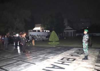 Pelaksanaan Upacara Renungan Suci di Taman Makam Pahlawan Satria Bakti, kota Jambi, Kamis (17/08/2023) (Dok. RJ.COM)