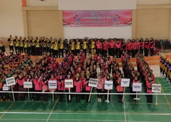 kegiatan Olahraga Bersama dengan Pengurus Cabang Bhayangkari Jajaran Polda Jambi serta Bhayangkari Satker Polda Jambi di SPN Polda Jambi di Kabupaten Muaro Jambi, Jum'at (25/08/2023). (Dok, Humas Polda Jambi)