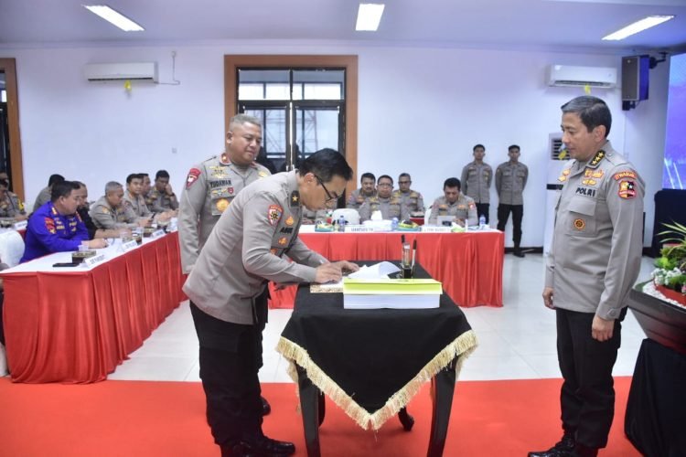 Kunjungan kerja Irwasum Polri di Mapolda Jambi, Selasa, (29/08/2023). (Dok.Humas Polda Jambi