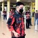 Ketua BKPB Pemuda Pancasila, Dicky Jaden ketika berada di bandara Sultan Thaha Jambi, Rabu (06/09/2023). (Dok. Realita Jambi)