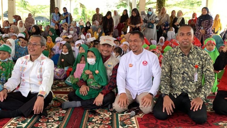 Ketua DPRD Provinsi Jambi menghadiri pembukaan Roadshow Bus KPK 2023 di Lapangan Kantor Gubernur Jambi, Kamis (14/9) (Dok.Dyan)