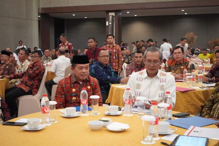 Al Haris pada Rakor Pemberantasan Korupsi, di Swiss-Belhotel Jambi, Kamis (14/09/2023).(Foto : Novriansah -kominfo)