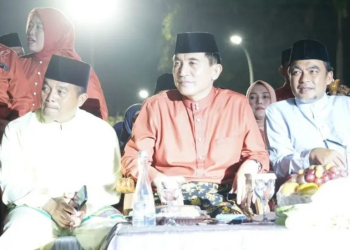 Wakil Ketua Komisi IV DPRD Hadiri Pembukaan MTQ ke-53 Tingkat Kota Jambi di lapangan utama kantor walikota jambi, Selasa (26/09) (Dok. Humas)