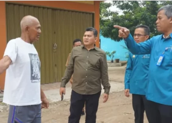 Komisi II DPRD Kota Jambi Tinjau Intake Perumda PDAM Tirta Mayang di Sejinjang, Rabu (25/10/2023). (Dok. Humas)