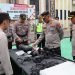 Irwasda Polda Jambi saat melakukan Pengecekan Sarpras dan Kesiapan Personel di Polres Tanjab Barat, Selasa, (03/10/2023). (Dok. Humas Polda Jambi)
