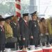 Ketua DPRD Jambi Hadiri Upacara dan Syukuran Hut TNI ke 78 di Makorem 042/Gapu, Kamis (05/10/2023). (Dok. Hadian)