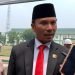 Ketua DPRD Provinsi Jambi Edi Purwanto usai mengikuti upacara peringatan HUT ke 78 TNIdi Lapangan Makorem 042/Gapu, (06/10/2023). (Dok, Hadian)