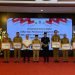 Ketua DPRD Provinsi Jambi, Edi Purwanto menghadiri penyerahan secara digital DIPA dan Buku Daftar Alokasi TKD TA 2024, di Rumah Dinas Gubernur Jambi, Senin (4/12). (Dok. Hadian - Humas)