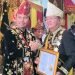 Edi Purwanto Hadiri Penyerahan Gelar Adat Jambi ke 13 Tokoh Nasional di Balairung Sari LAM Provinsi Jambi, Kamis (4/1) (Dok. Hadian Humas )