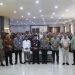 Poto bersama usai Rapat Koordinasi Politik Se-Provinsi Jambi pada tahun anggaran 2024 Persiapan Pemilu Serentak tahun 2024 di Golden Harvest Hotel, Kamis (01/02/2024) (Foto: Agus Supriyanto - Kominfo)