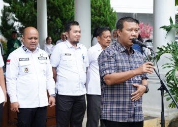 Pengambilan Sumpah 237 PPPK di Tanjung Jabung Timur Rabu (28/2/2024). (Dok. Rama)