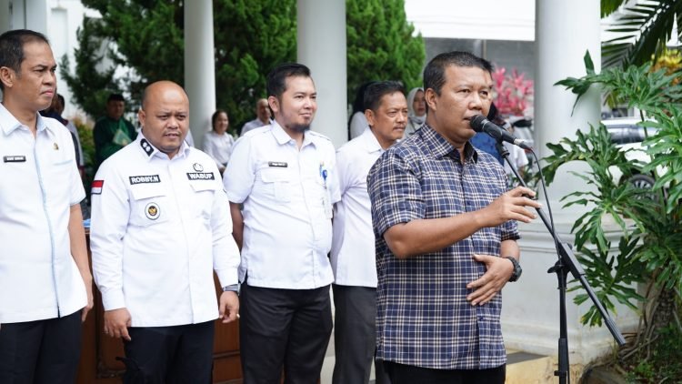 Pengambilan Sumpah 237 PPPK di Tanjung Jabung Timur Rabu (28/2/2024). (Dok. Rama)