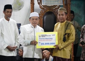 Gubernur Al Haris Safari Ramadhan di Desa Malapari, Kecamatan, Kabupaten Batang Hari, Jum’at (22/03/2024) (Foto: Harun - Kominfo)