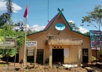 Kantor Desa Lembah Masurai dipasang internet gratis (dok.juanda)