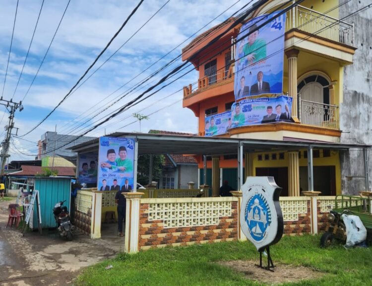 Posko tim relawan Keluarga Haris-Sani Mantap (Kharisma) di Nipah Panjang (Dok. pariwarajambi)