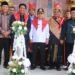 Poto bersama Al haris usai Resmikan Gedung Gereja GBKP di Kota Baru, Minggu (26/05/2024). (Foto: Agus - Kominfo)