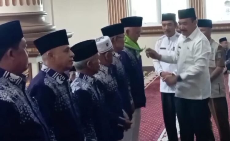 Pj Bupati Asraf Hadiri Manasik dan Pelepasan CJH Kabupaten Kerinci