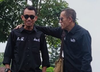 Ketua Alumni Lemhannas Provinsi Jambi, Mursyid Sonsang bersama Ramadhani (Dok. Otoy)