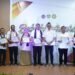 Poto bersama usai Penyerahan penghargaan oleh kepala Bea Cukai Jambi, Wijang Abdilah di Aula KPPBC TMP, Rabu (12/06/2024). (Dok. Yudha)