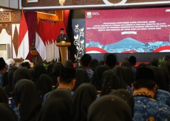 Sekda Sudirman Lepas 113 Atlet Korpri ke Pornas XVII Sumsel